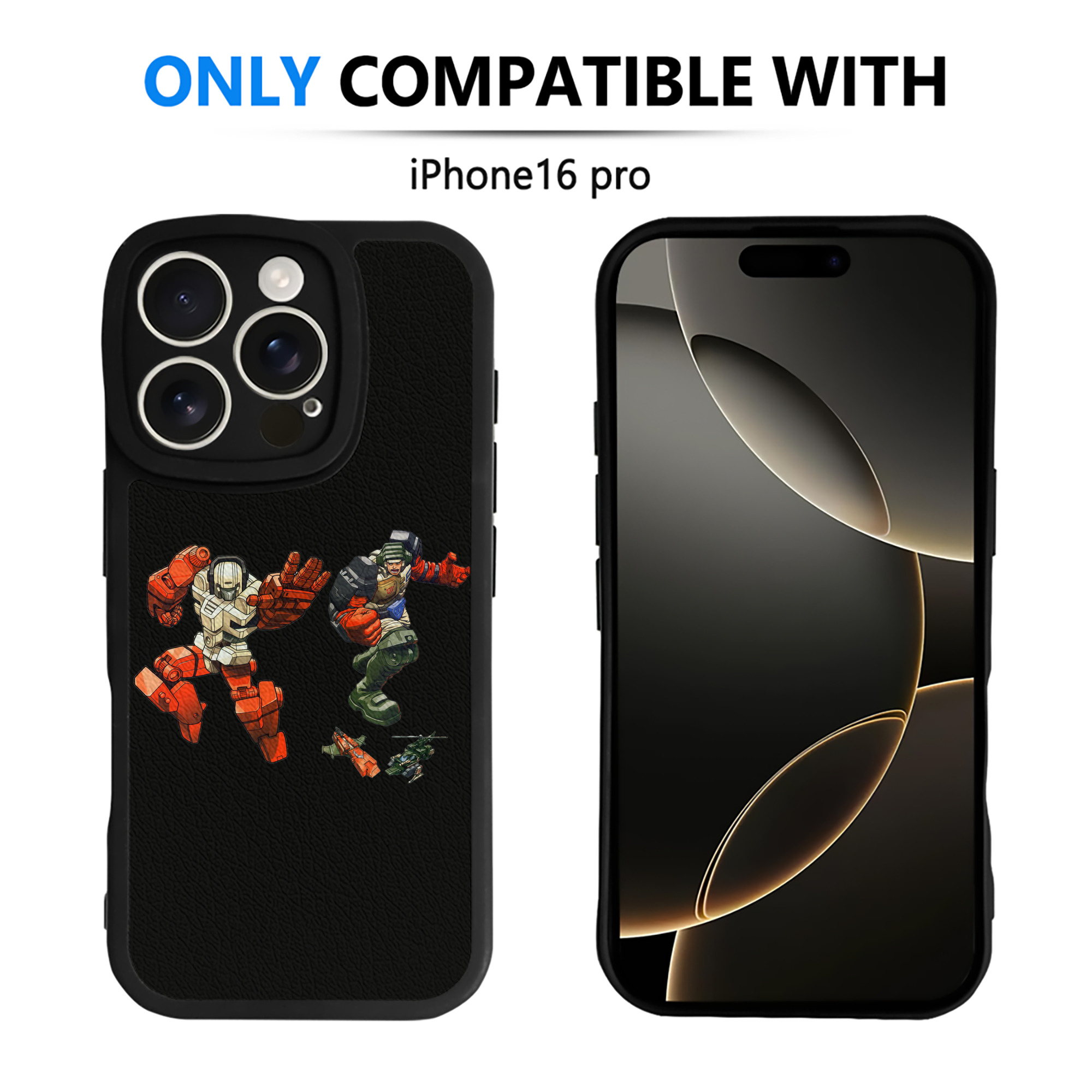 （画像用）  【iPhone 16シリーズ対応】シリコンスマホケース（レザー調） 材質：シリコン